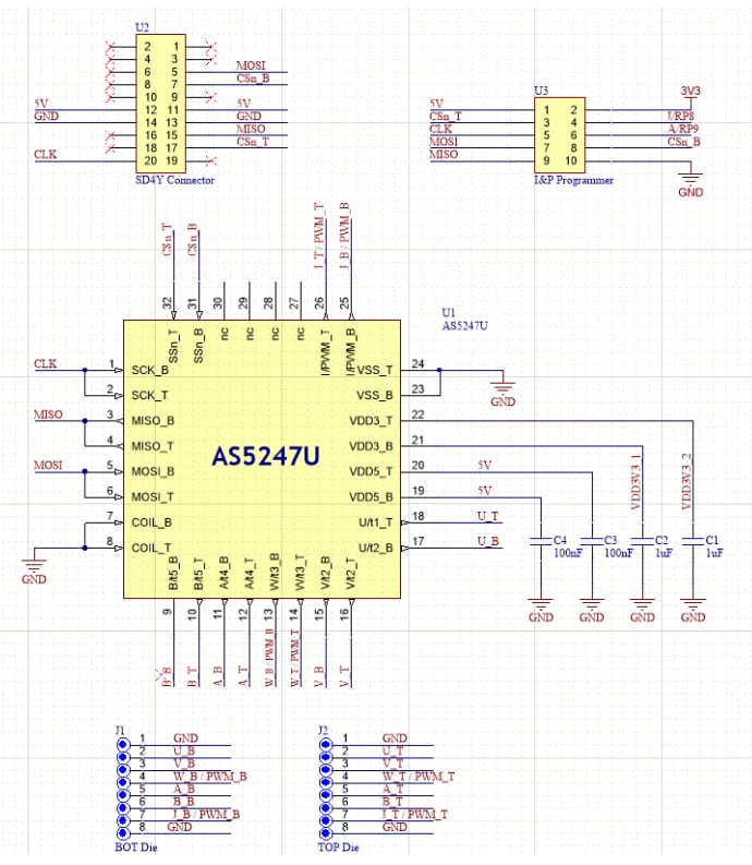 ams OSRAM AS5247U Socket Board ams OSRAM AS5247U Socket Board