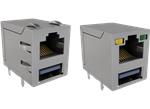 RJE36 Combo-Stacked Connectors